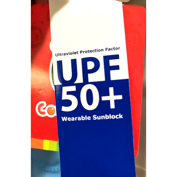 CoComelon 2 Piece Wearable Sunscreen Swimsuit Set Yellow Blue UPF 50+ 12M NWT - Picture 8 of 9